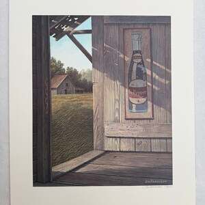 Jim Harrison "Personal Regados Dr. Pepper Barn" Limited Edition Print